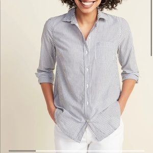 Old Navy Classic Pinstripe Shirt